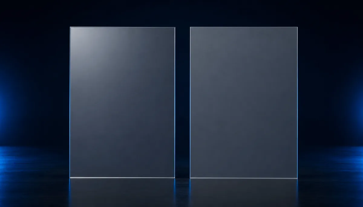 Matte finish panels