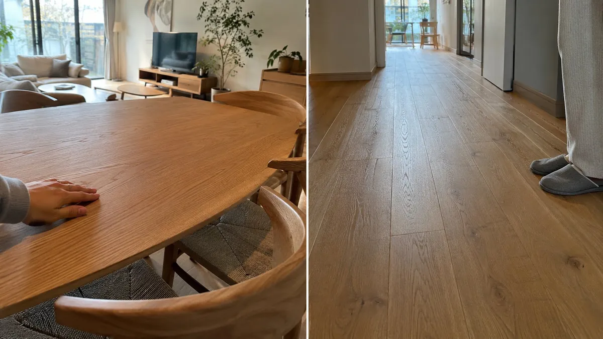 Censil matte finish applied to furniture and hardwood flooring